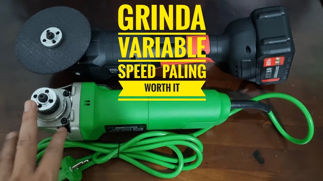 Grinder RYU (RSG100-5V) Variable Speed, Test Lengkap