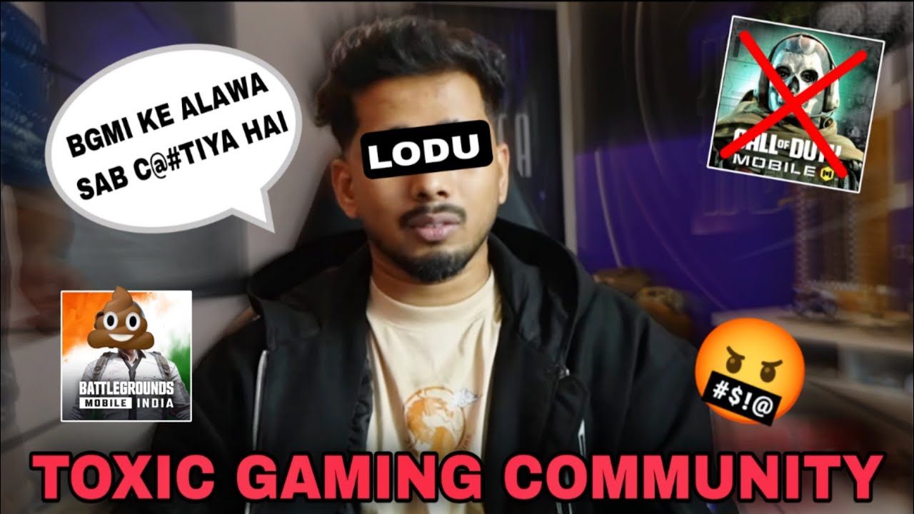 The *TOXIC* Indian Gaming Community...🤬 *CODM vs BGMI*