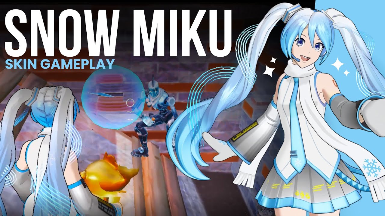 *NEW* SNOW MIKU - Skin Gameplay