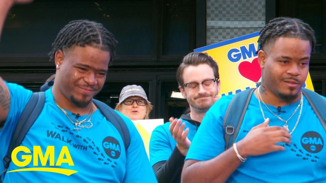 'Walk With GMA' surprises 2 inspirational walkers l GMA