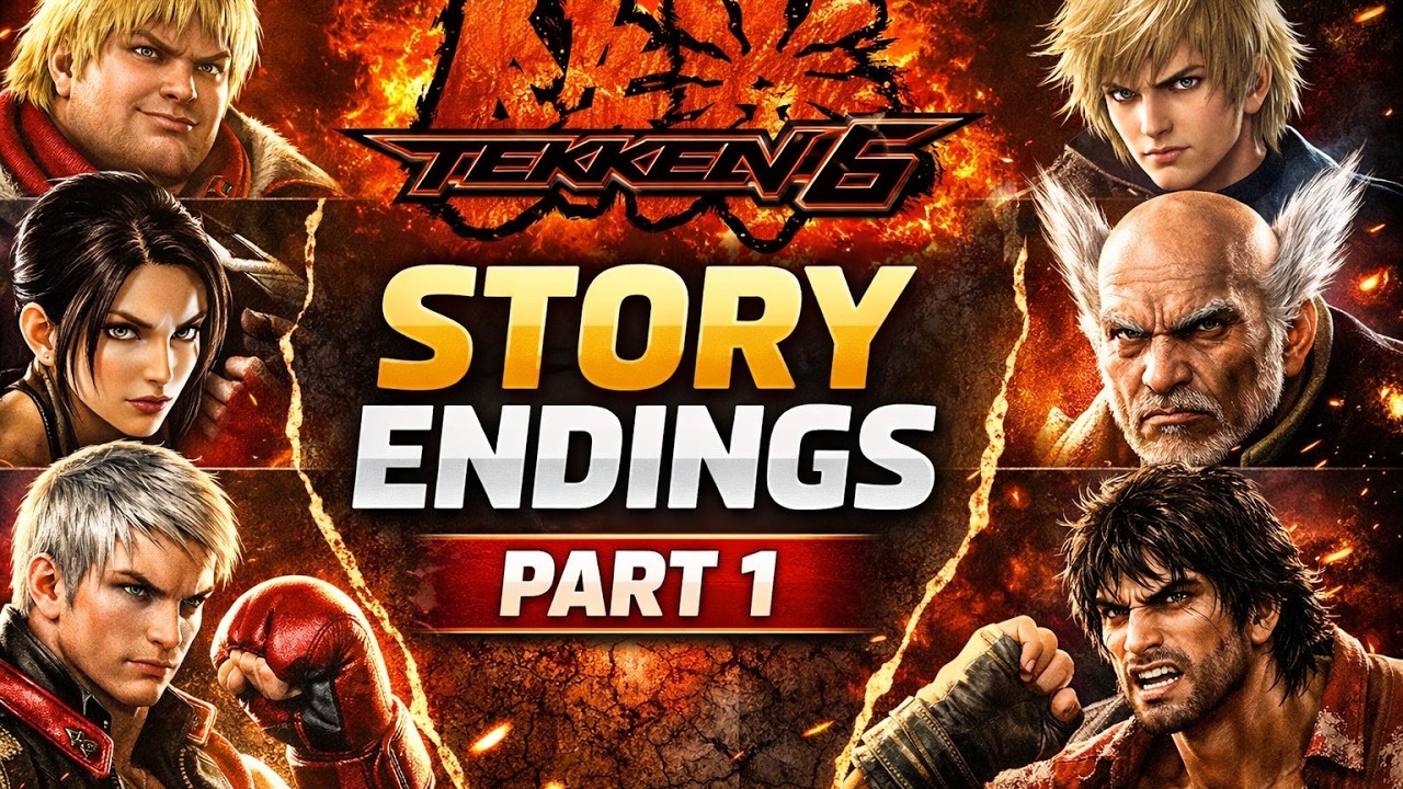 Концовки всех персонажей в Tekken 6 – Часть 1 (Первая половина)