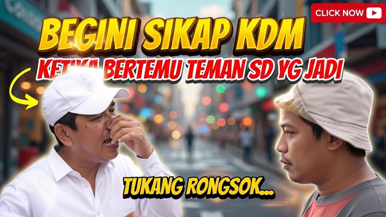 KDM BERTEMU TEMAN SD YANG JADI TUKANG RONGSOK#dedimulyadi #kdm #kangdedimulyadi 