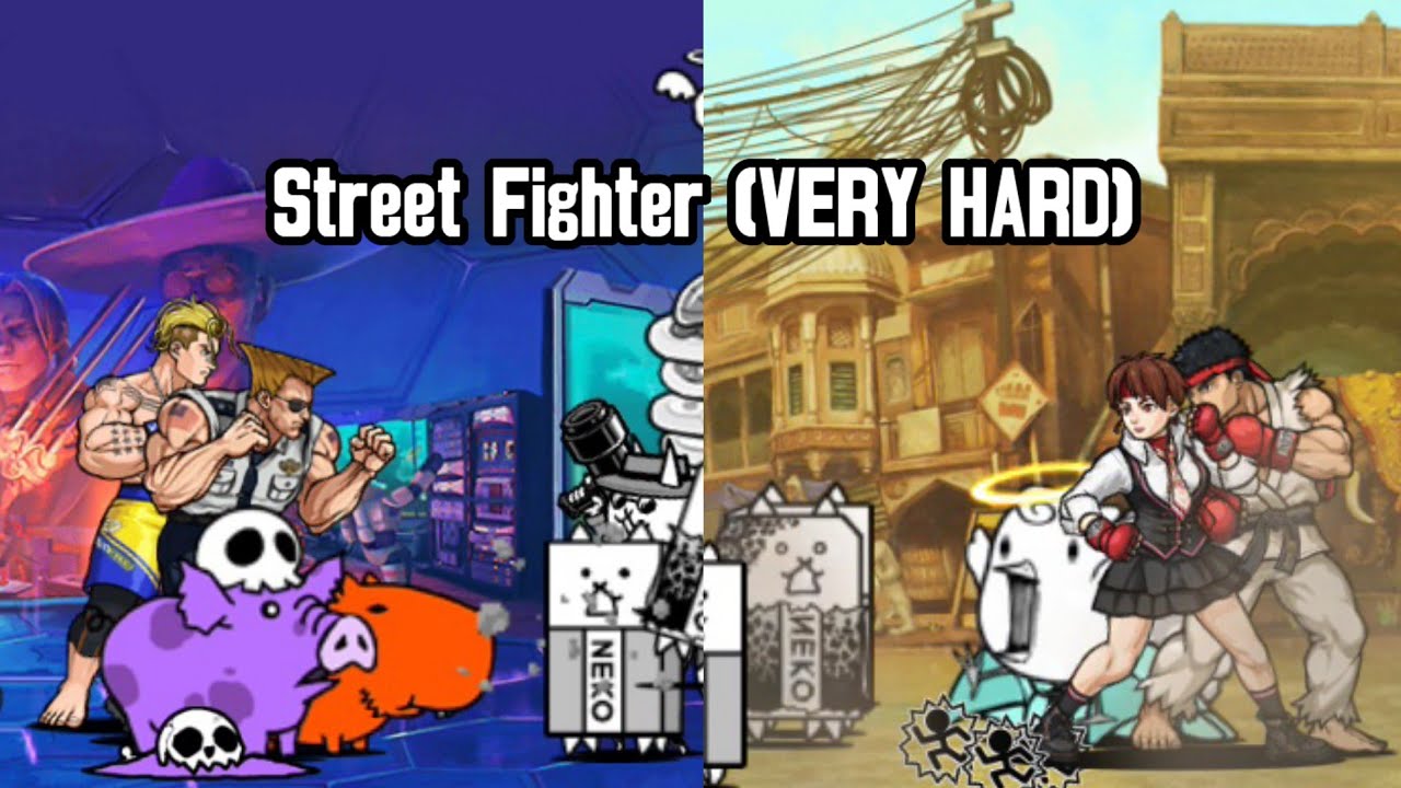 Battle Cats - Street Fighter (VERY HARD)