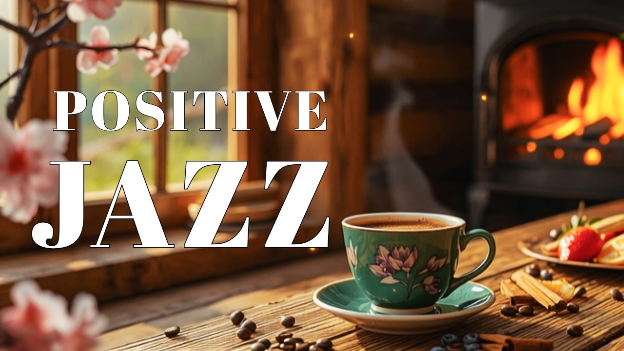 Positive March Jazz ☕ Delicate Spring Jazz Cafe & Smooth Bossa Nova Instrumental for Relaxation
