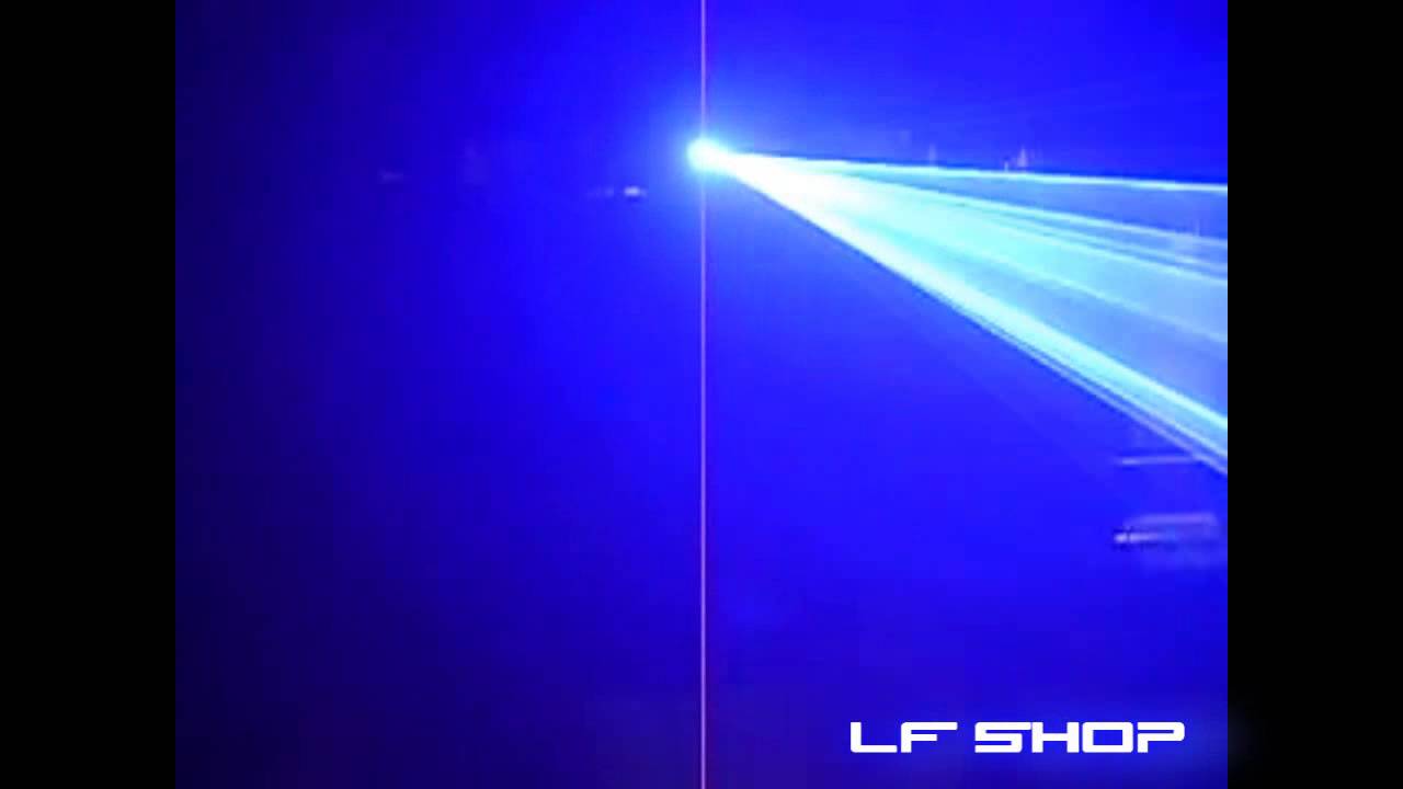 Laser SOG Azul 500 mw - DMX - Sensorial - LF SHOP