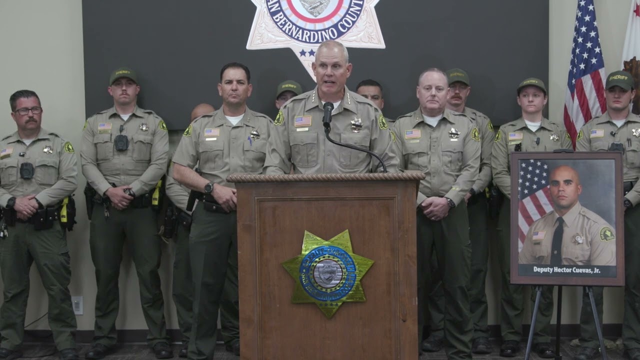 Death of Deputy Hector Cuevas, Jr. - Press Conference