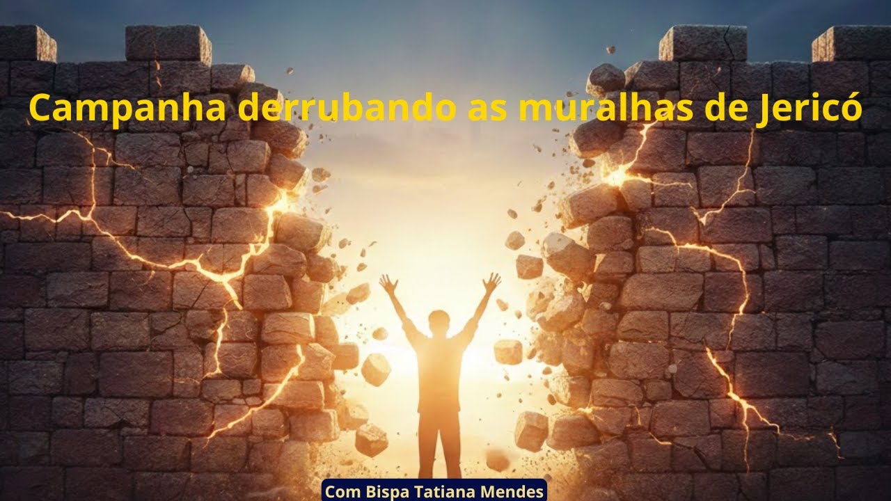 Almoço Com Deus. COLOCANDO JERICÓ NO CHÃO.5 Dia