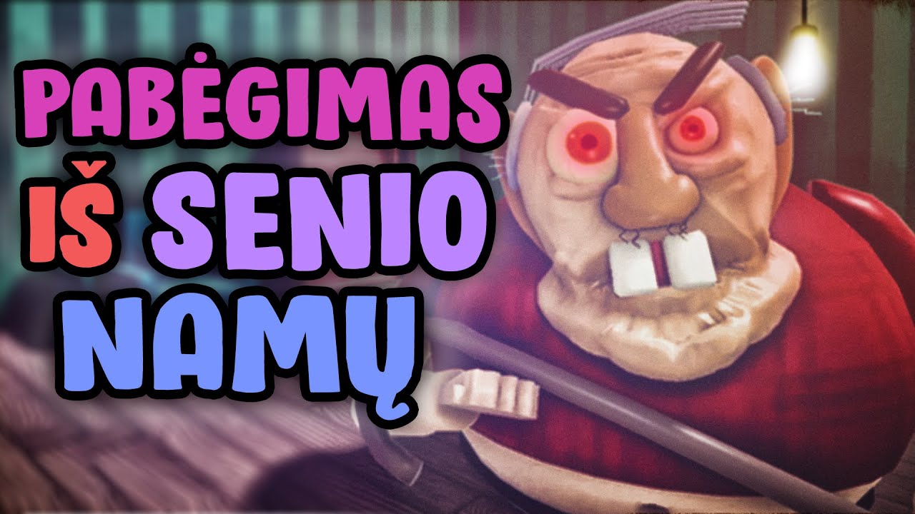 PABĖGIMAS I&Scaron; SENIO SPĄSTŲ!