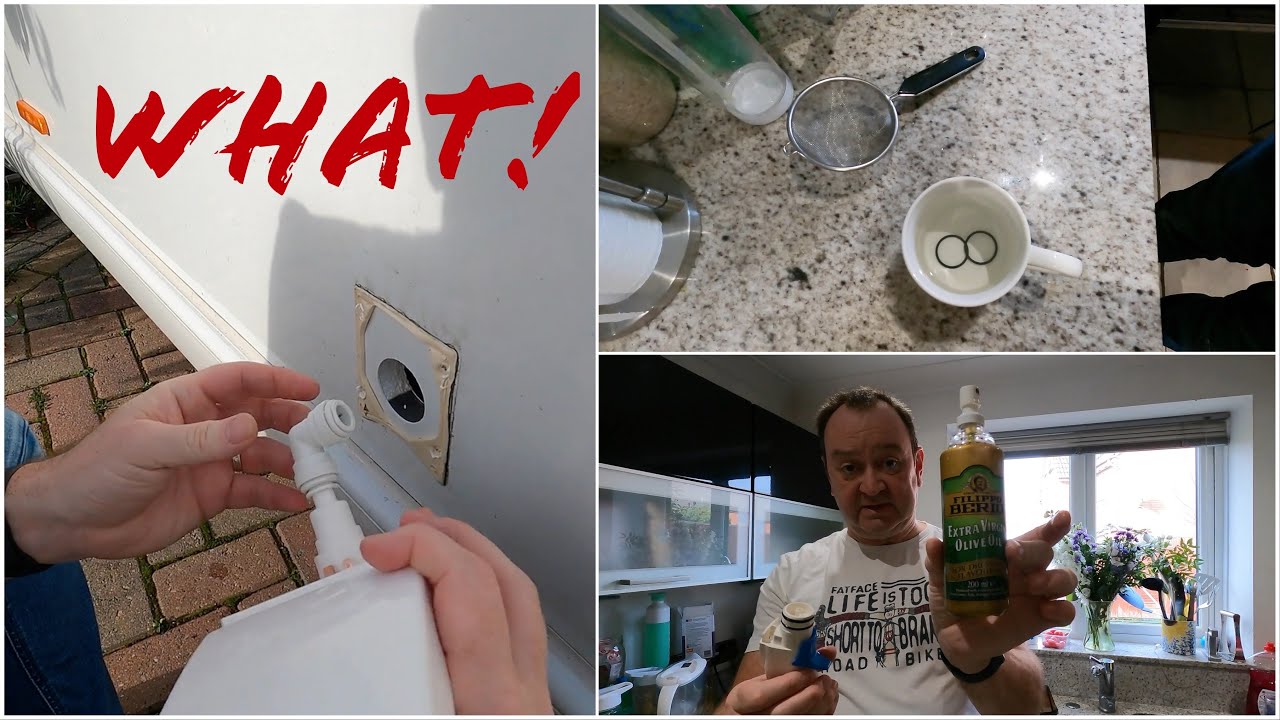 Job # 1 - Truma water inlet - NIGHTMARE