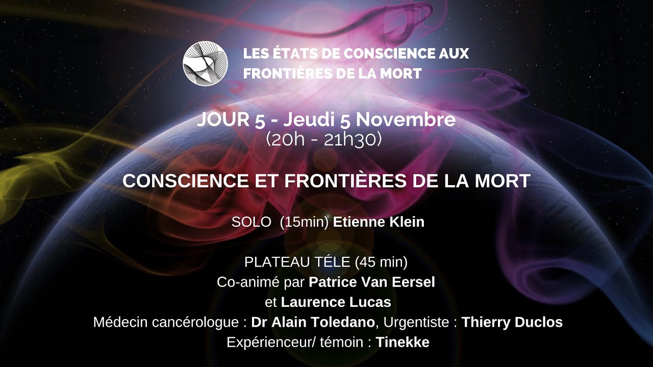CONSCIENCE ET FRONTIÈRES DE LA MORT