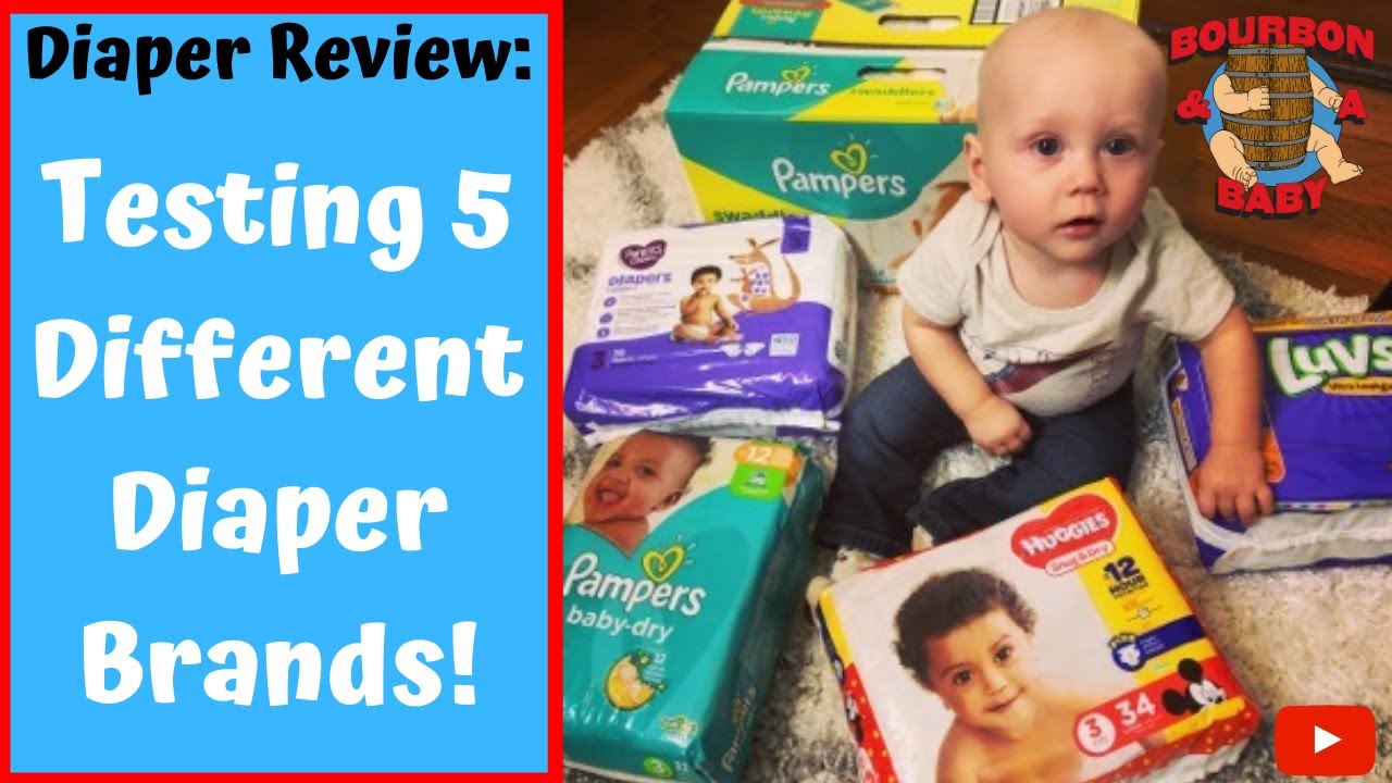 Testing 5 Different Diaper Brands: Diaper Review