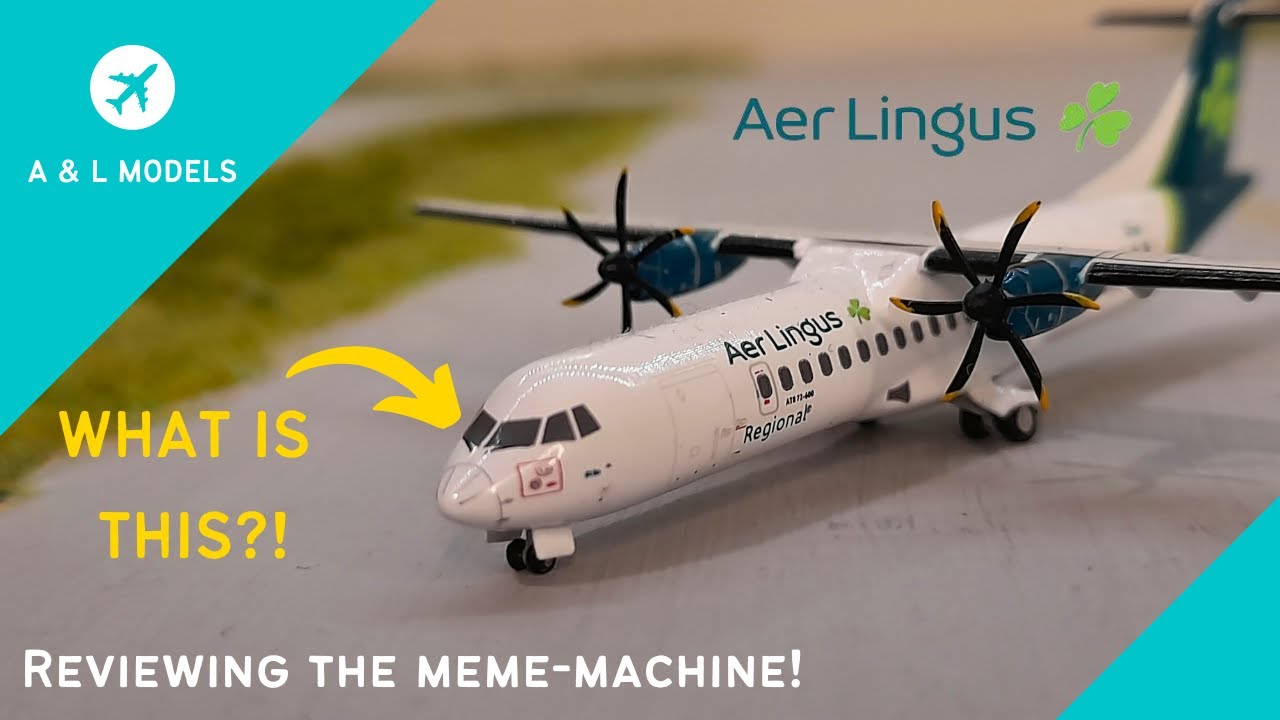 'It looks like it's run into a wall too hard!' | Aer Lingus ATR 72-600 By Gemini Jets | A & L Models