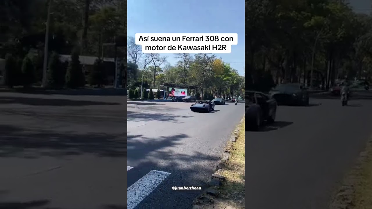 El ferrasaki salio a la calle el dia de hoy! Gracias Ale Spotter por el clip 🫡 #Ferrari #H2R #spor
