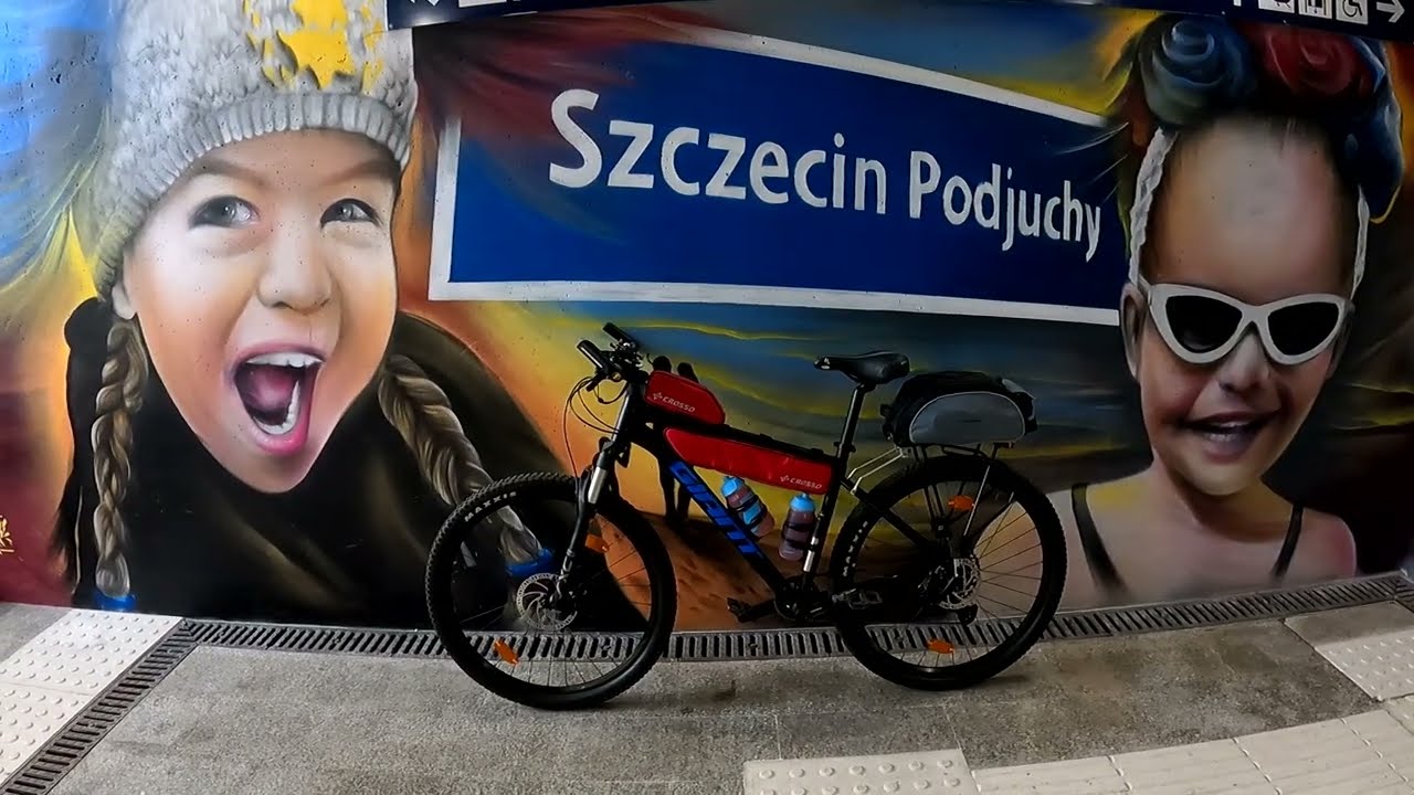 Śladem Blue Velo: Mieszkowice - Trzcińsko Zdrój - Szczecin. Trasa na raz !