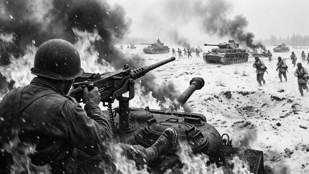 Un Soldado Raso de 19 Años vs. una División Panzer. Sin Órdenes y Solo Una Arma.