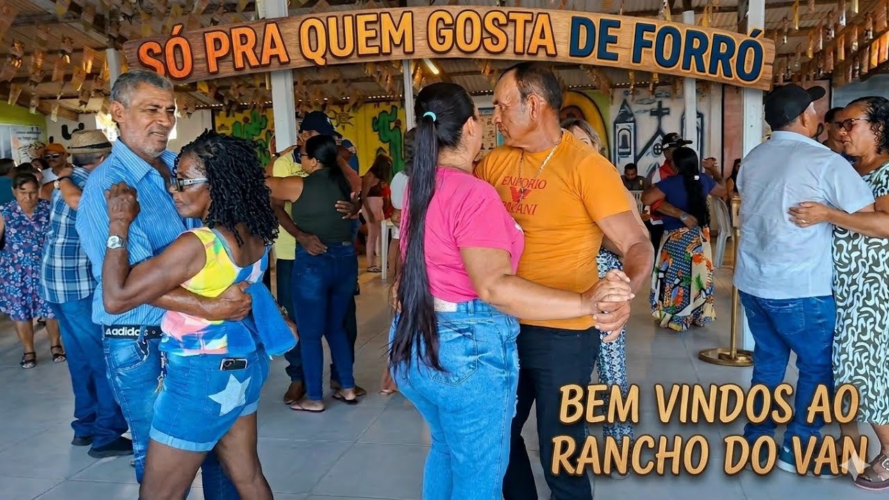 🪗 FORRÓ BOM DANADO PRA NINGUÉM FICAR PARADO RANCHO DO VAN EM ARAPIRACA ALAGOAS 