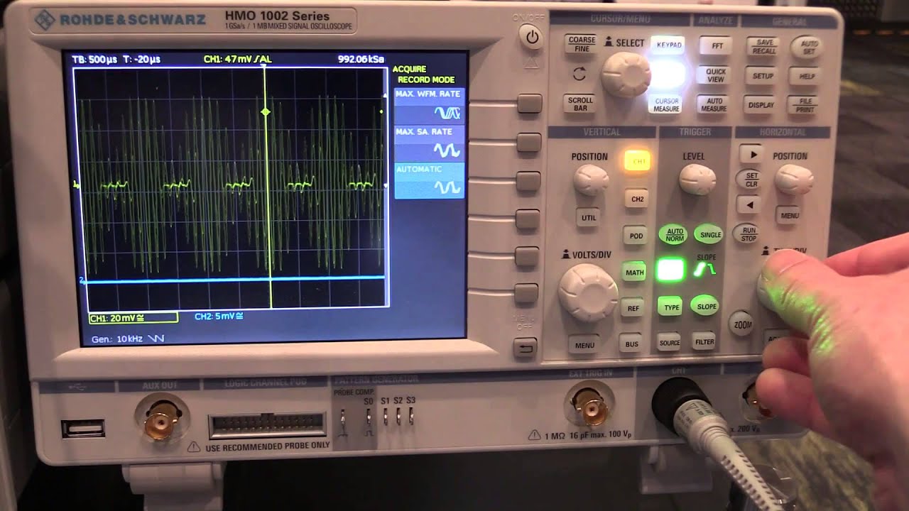 EEVblog #793 - Rohde & Schwarz HMO1002 Oscilloscope Hands-On