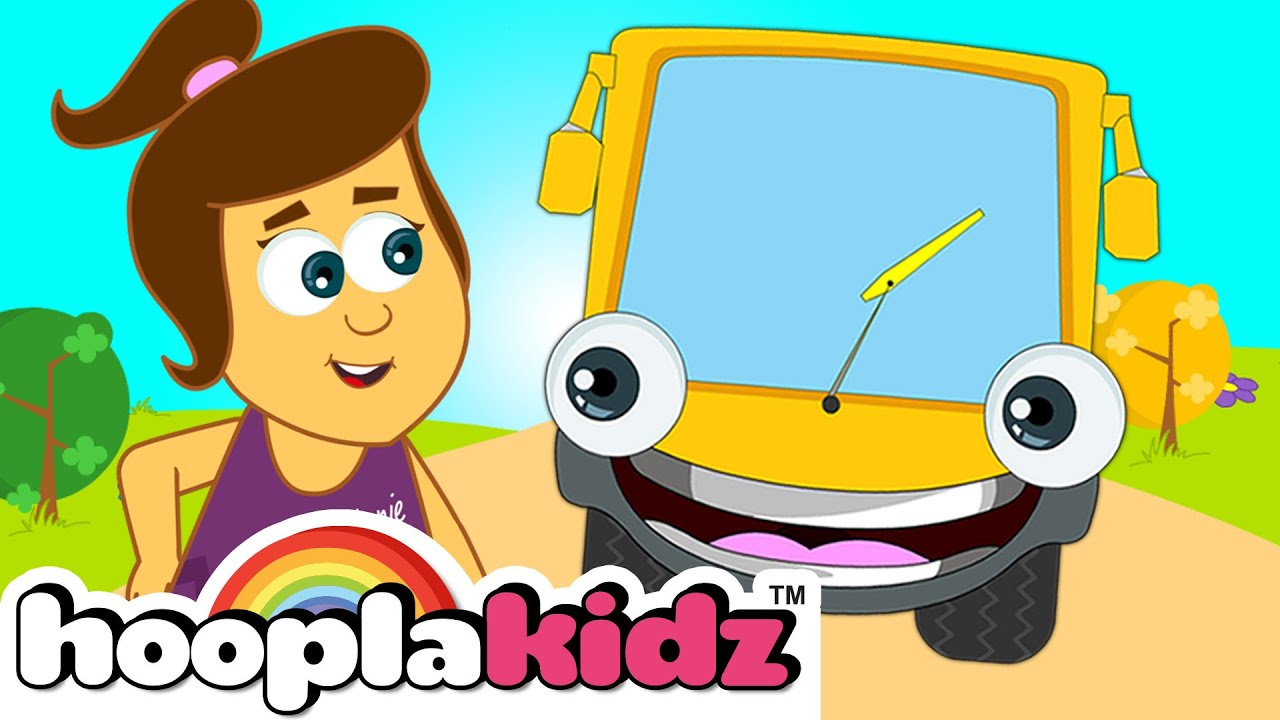 Wheels On The Bus Ep 88 | Nursery Rhymes & Kids Songs | Hooplakidz
