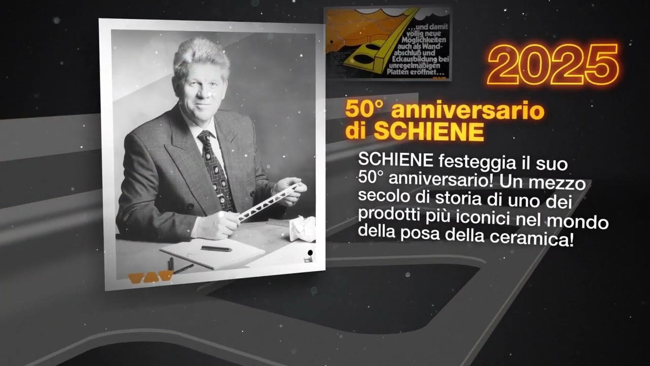 La storia del profilo di protezione della ceramica: Schlüter®-SCHIENE