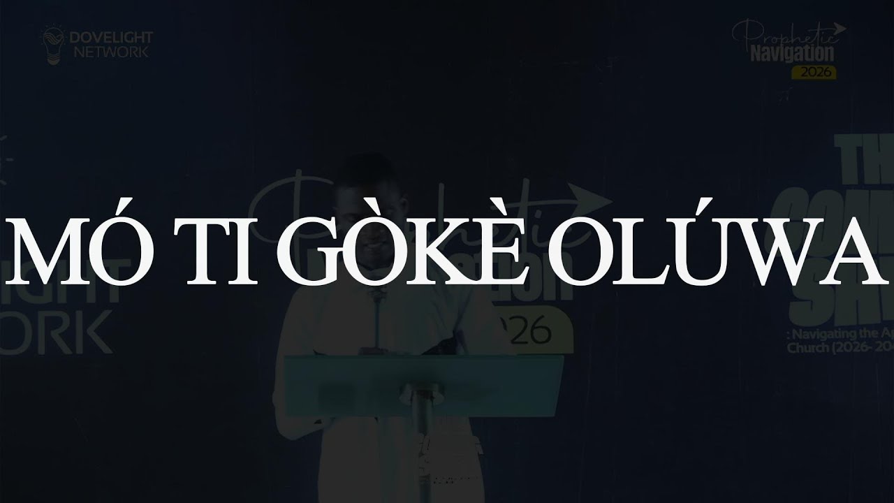 MÓ TI GÒKÈ OLÚWA(I HAVE ASCENDED THE MOUNT OF THE LORD) COVER BY FEMI ELIJAH || DOVELIGHT NETWORK