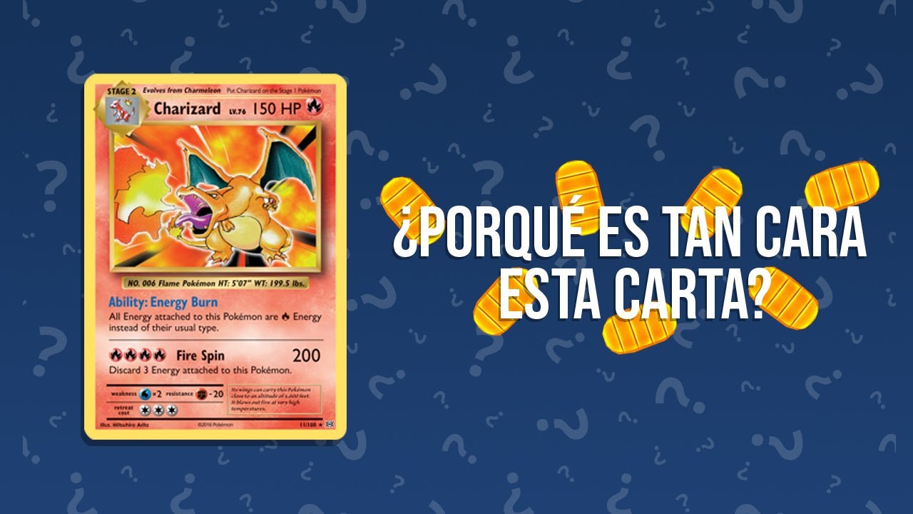 &iquest;Porqu&eacute; la CARTA DE CHARIZARD es TAN CARA?