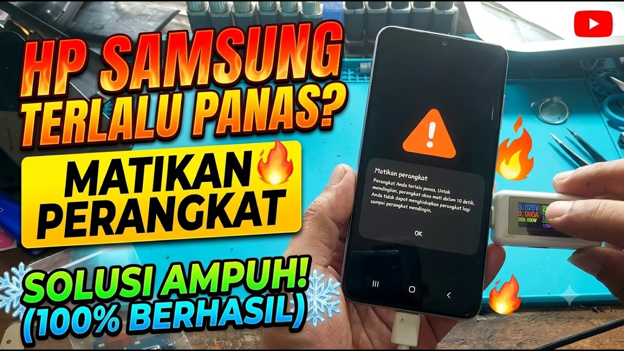 cara mengatasi hp samsung perangkat anda terlalu panas