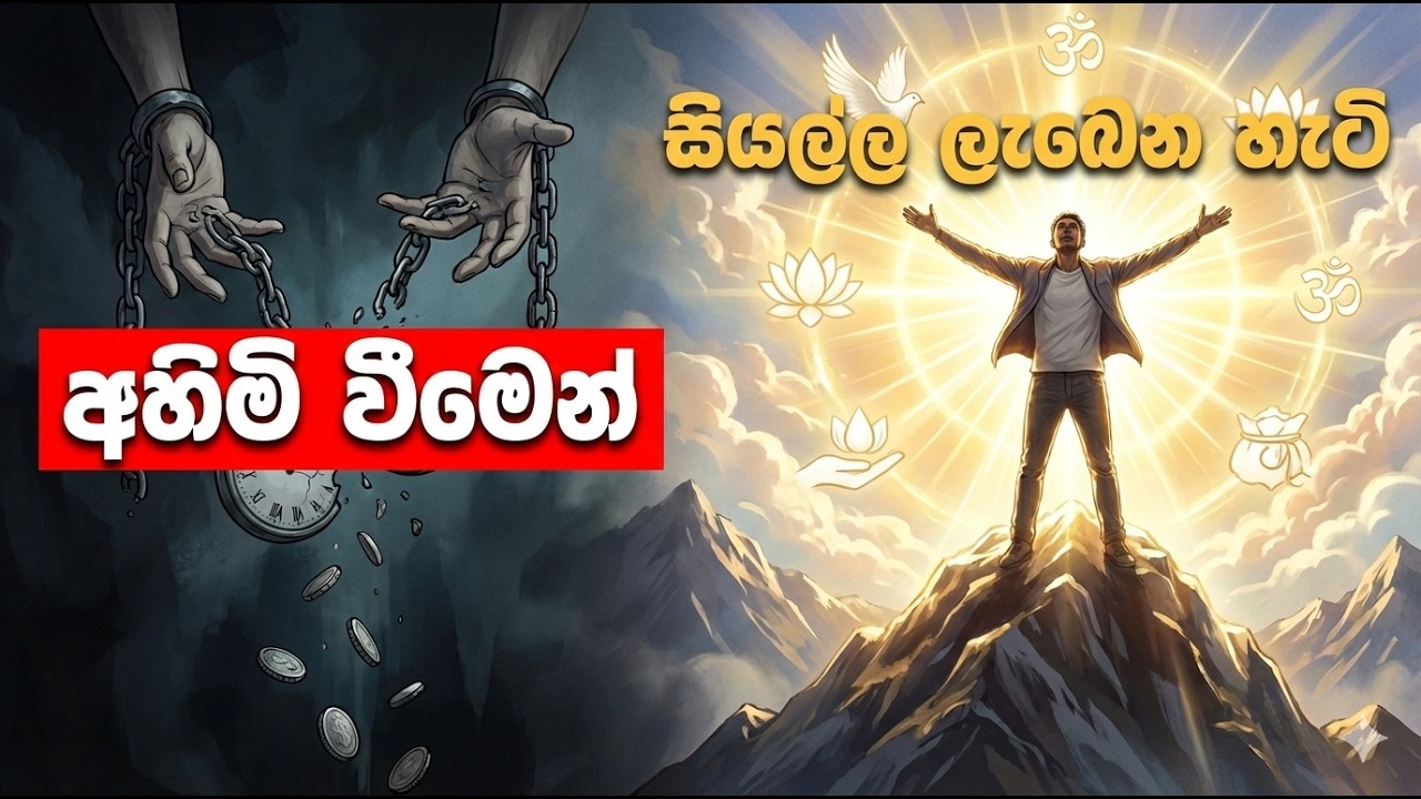 ඔබට අහිමි වීමෙන් සියල්ල ලැබෙන රහස | The Law of Letting Go (Sinhala)