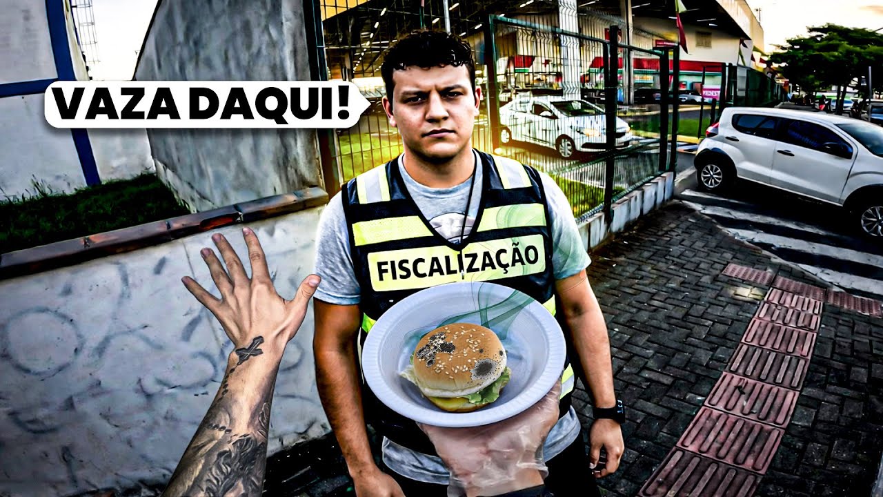 A FISCALIZAÇÃO BATEU ENQUANTO EU VENDIA HAMBÚRGUER…