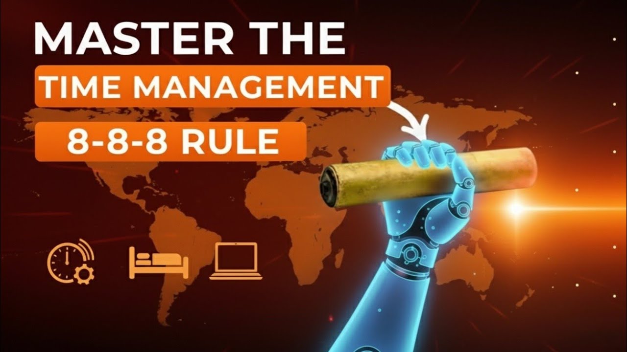 What Is Time Management? | The Secret 8+8+8 Rule Explained