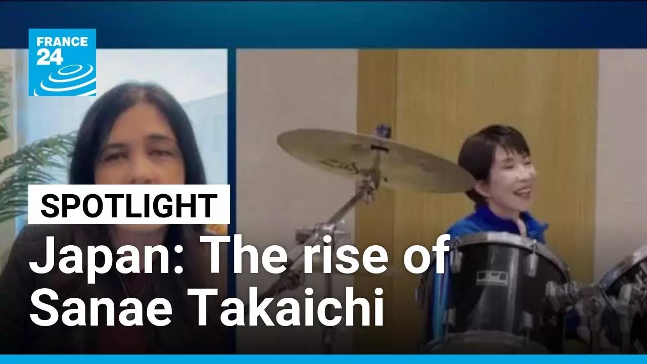 From heavy metal drummer to Japan's Prime Minister: a profile of Sanae Taikachi • FRANCE 24