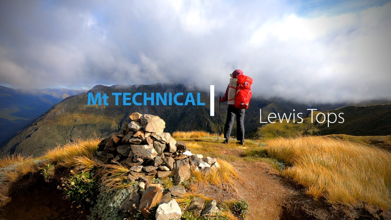 Lewis Tops: The beginning of Southern Alps, Mt Technical, 1870m