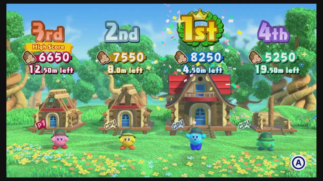Kirby Star Allies - Mini games