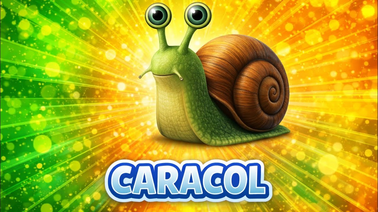 Un caracol con los ojos muy grandes (atrapados un nido de araña) - [La OAA]