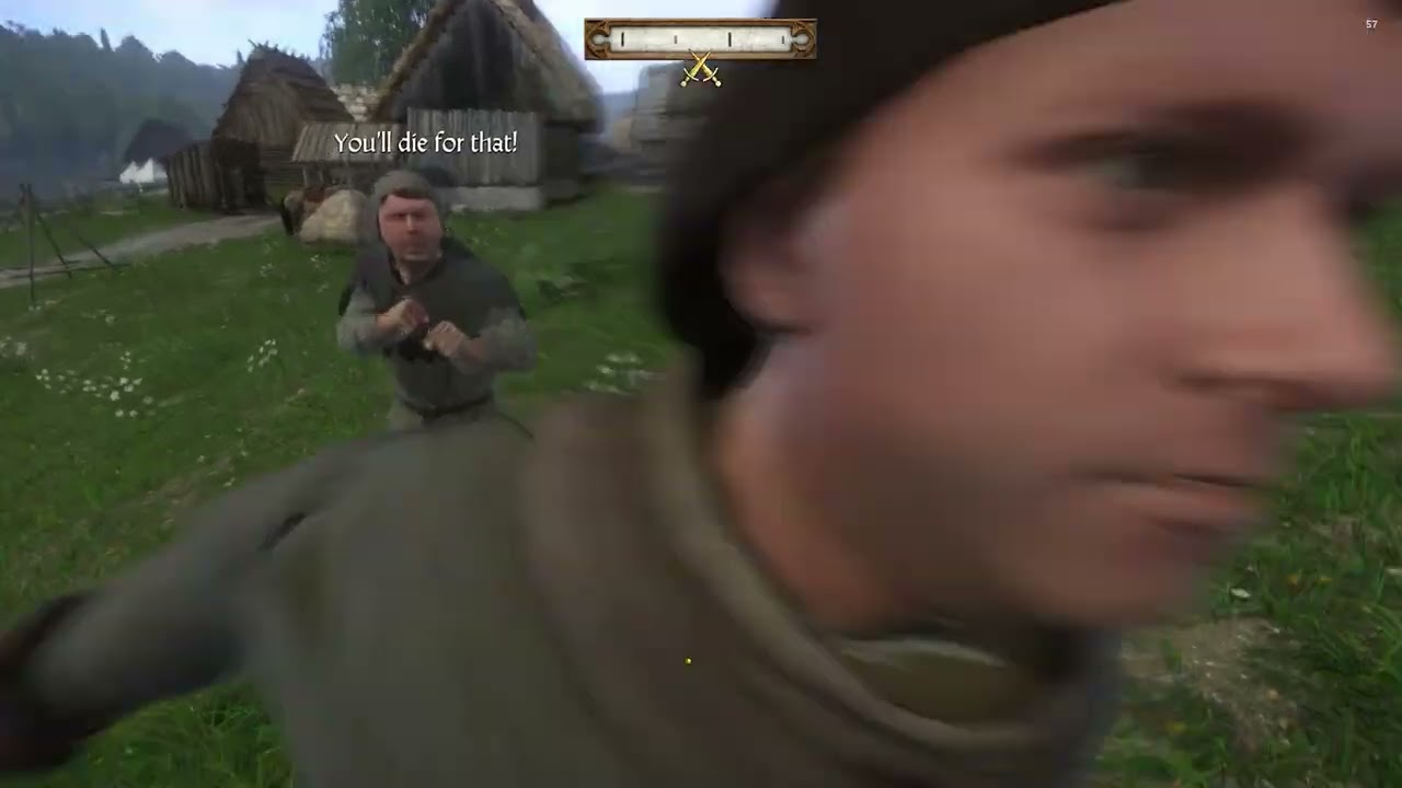 Kingdom Come: Deliverance - Fighting a robber #kingdomcomedeliverance #walkthrough