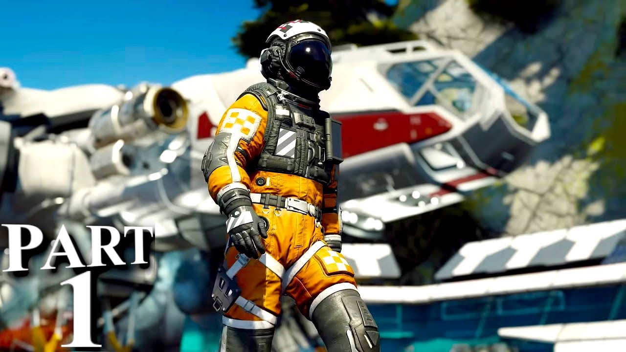 Epic STARFIELD Walkthrough Gameplay Part 1 - Journey to OUTER SPACE (FULL GAME) - No Commentary