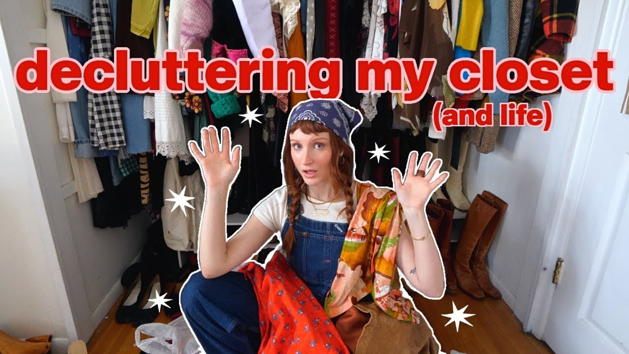MAJOR closet clean out! spring reset & declutter!🌷
