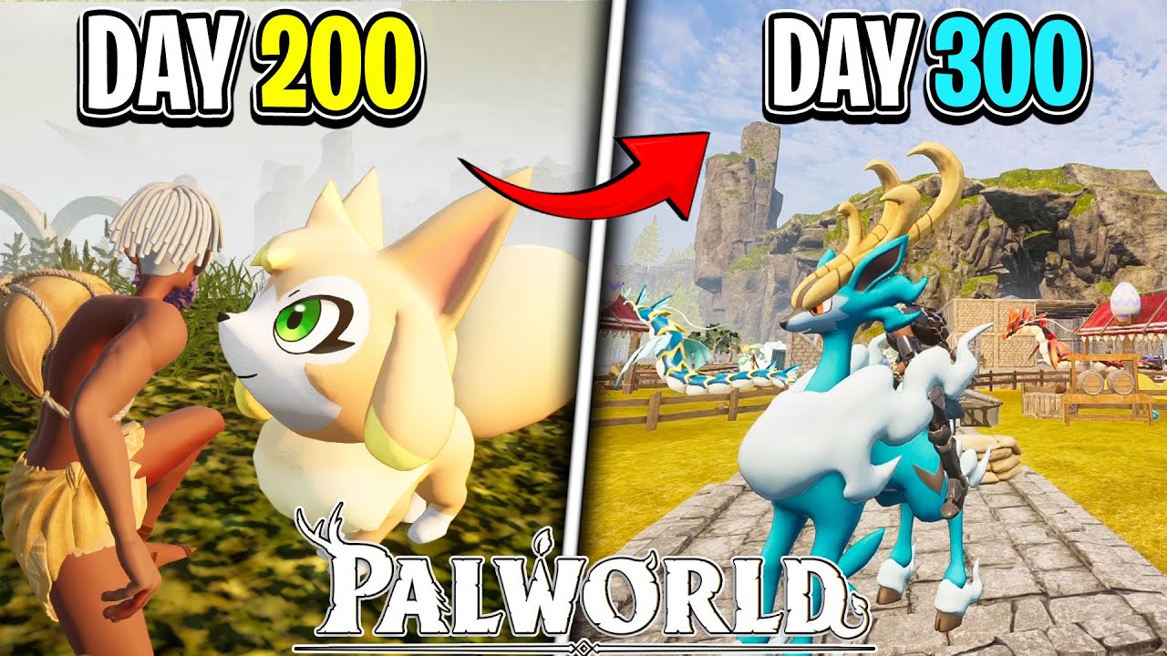 I SURVIVED 300 Days in PALWORLD PART 2 HINDI