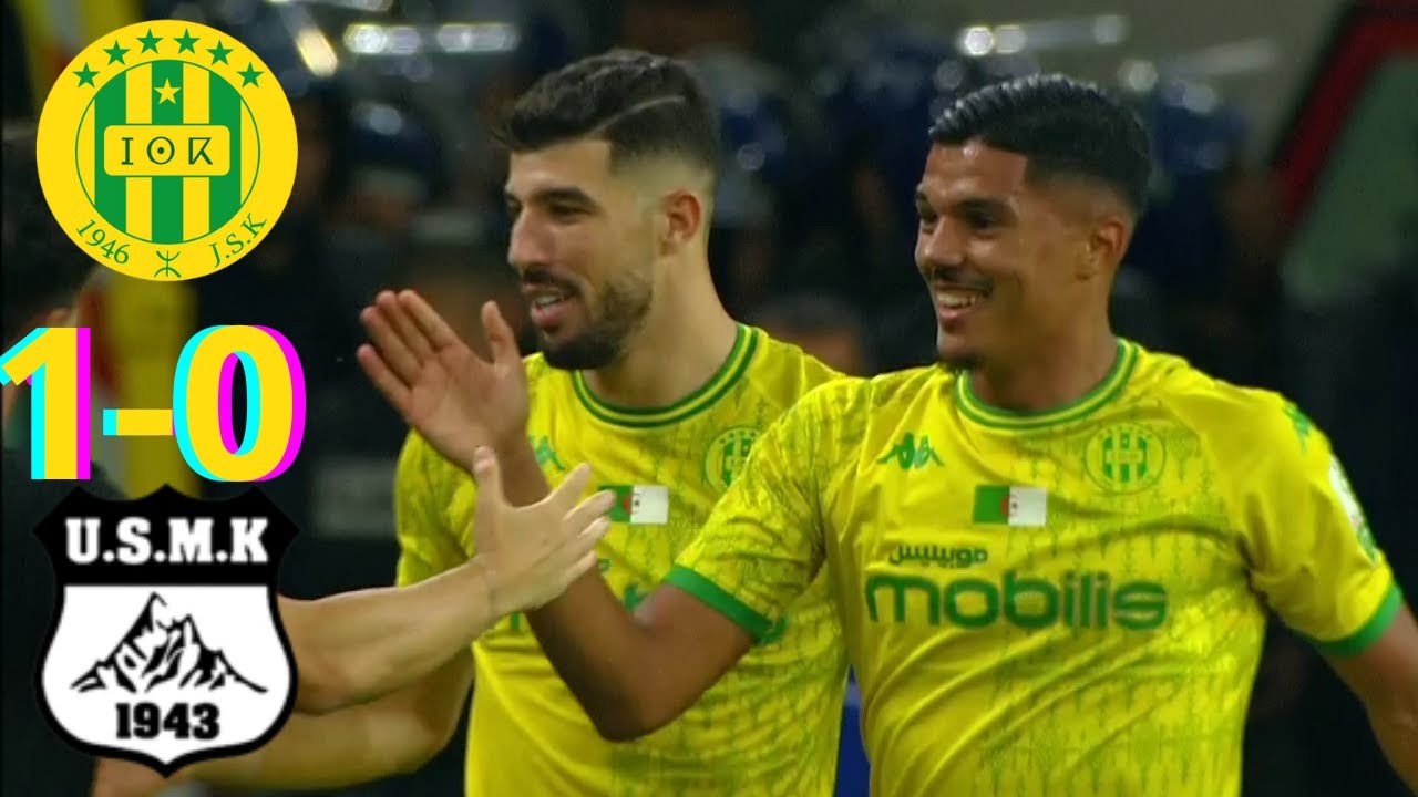 JSK VS USMK (1-0), RÉSUMÉ ET BUT DU MATCH.