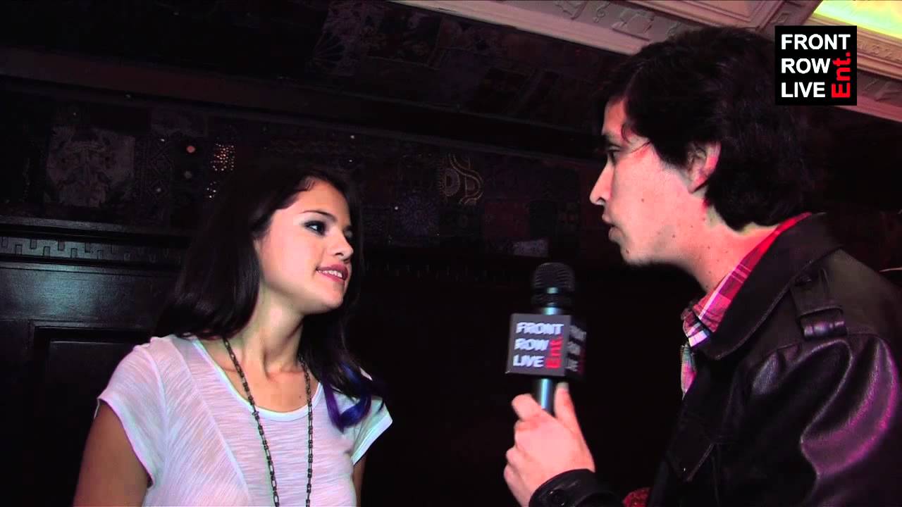 Selena Gomez interview w/ @RobertHerrera3