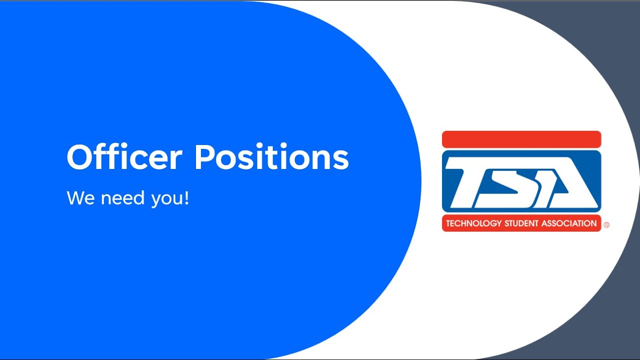 TSA Officer Positions Explained (Technology Student Association)