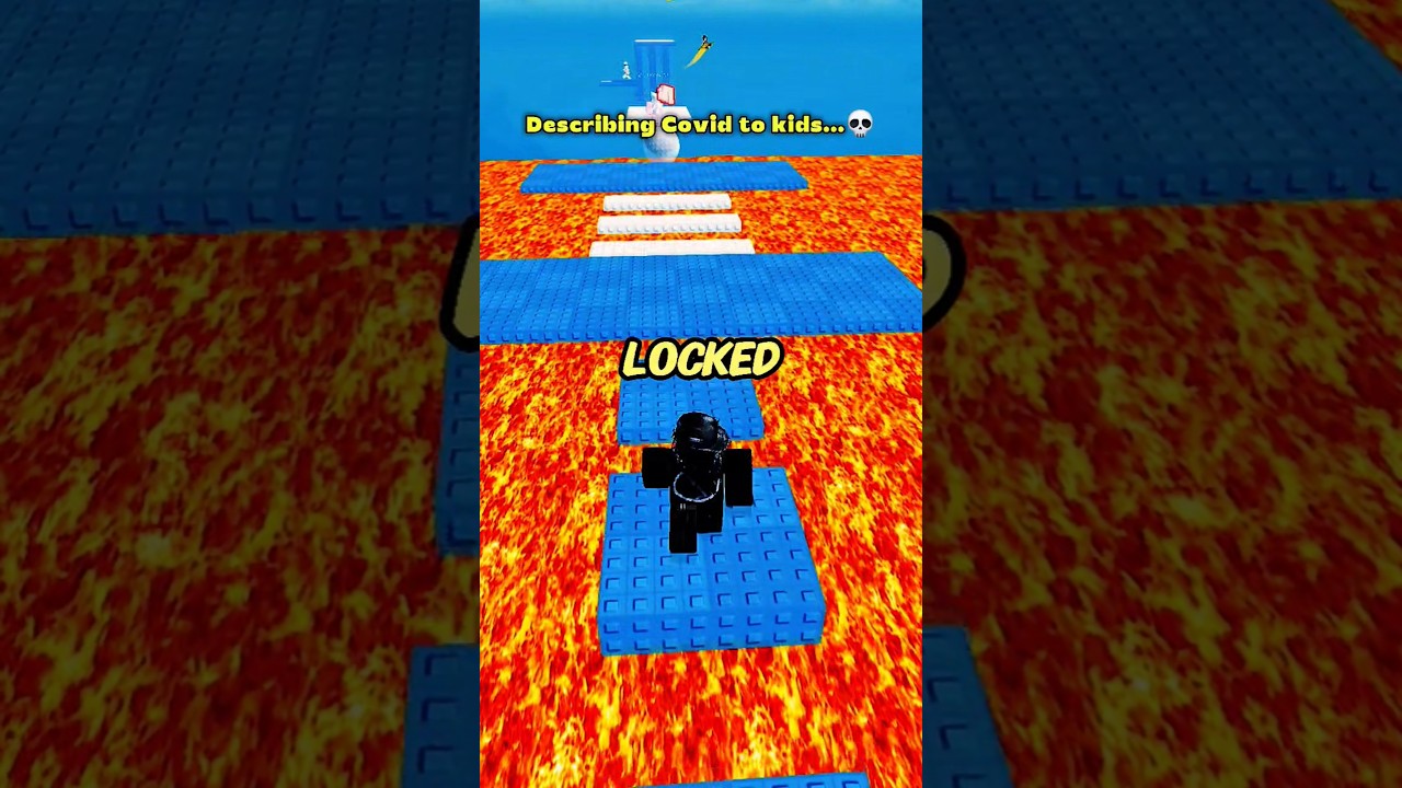 Describing Covid to Kids... 💀 #roblox #funny #shorts