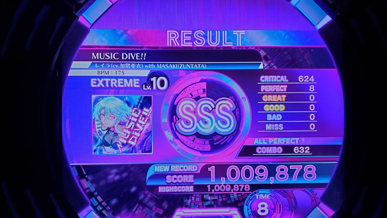 【MUSIC DIVER】MUSIC DIVE!!(EXTREME) ALL PERFECT
