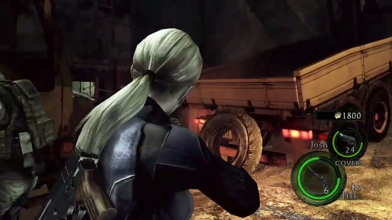 RESIDENT EVIL 5 -Desperate escape gameplay
