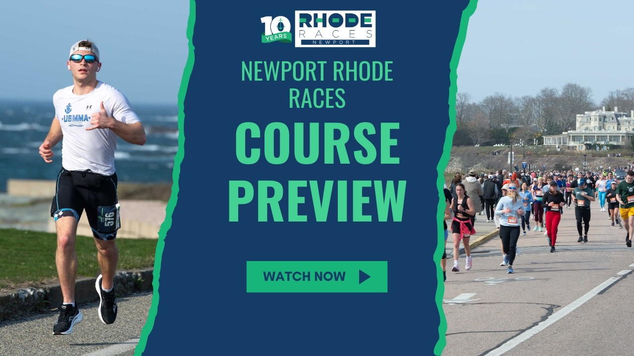 Newport Rhode Races Marathon Course Flyover