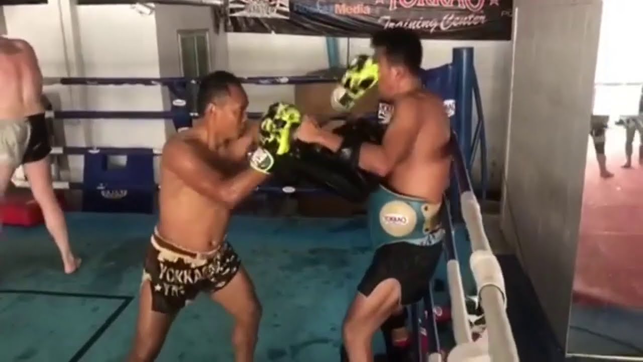 Saenchai Super Smooth Muay Thai Training and Padwork #1