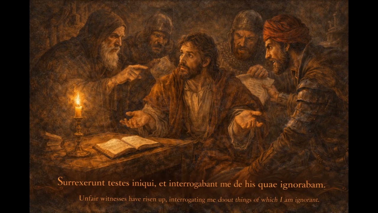 A Bible Song A Day | Vulgate Latin Bible | Psalm034 | Ethereal Version
