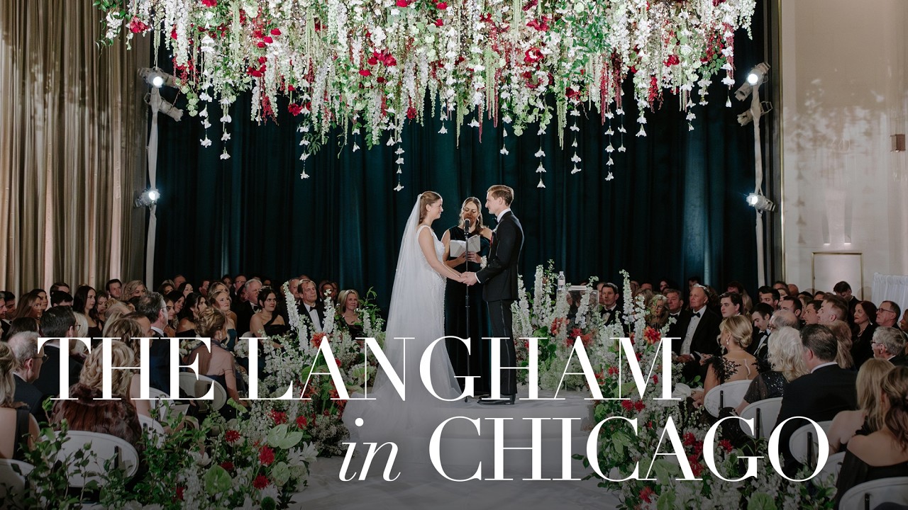 The Langham Chicago Wedding Winter Romance | Downtown Chicago Wedding Video
