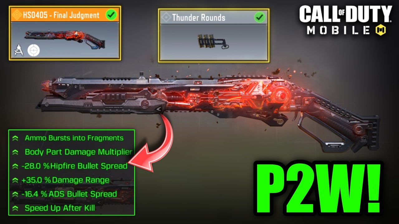 *ONE SHOT* HS0405 Best Gunsmith Build! HS0405 Best Attachments CODM | Best HS0405 Final Judgement