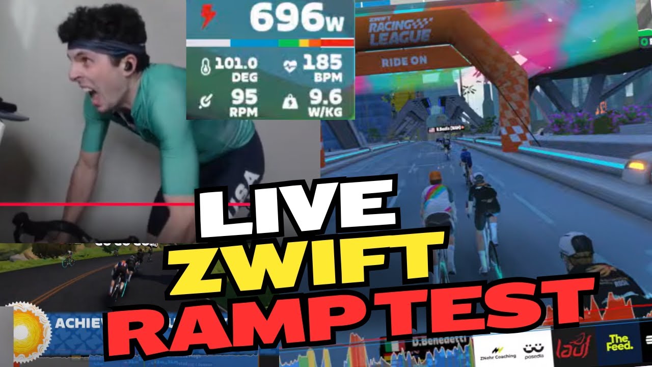 🔴 ZWIFT RAMP TEST | Live
