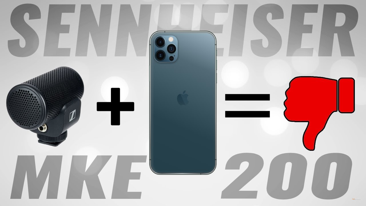 Worth It For Mobile? Sennheiser MKE 200 vs iPhone 12 Pro (Directional Microphone)